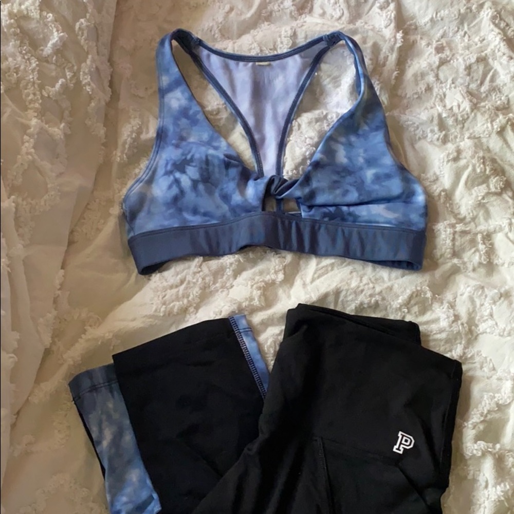 Tye Dye Victoria Secret PINK Workout Set